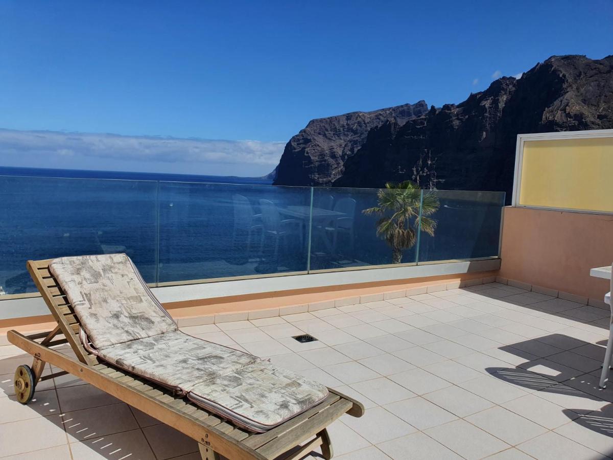 Terraza Sol Los Gigantes Beach By Hrtenerife Net Apartment Acantilado de los Gigantes Bagian luar foto