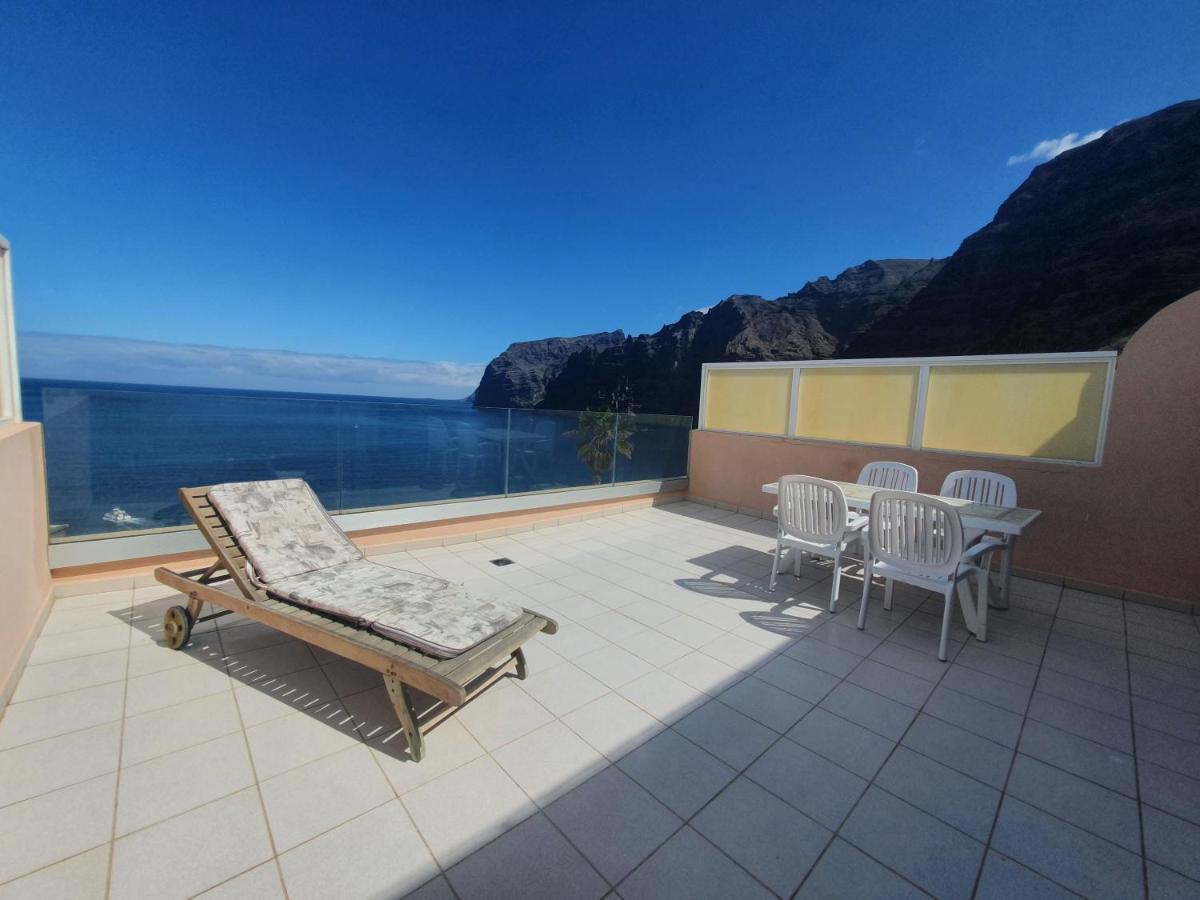 Terraza Sol Los Gigantes Beach By Hrtenerife Net Apartment Acantilado de los Gigantes Bagian luar foto